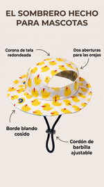 El sombrero hecho para mascotas: características